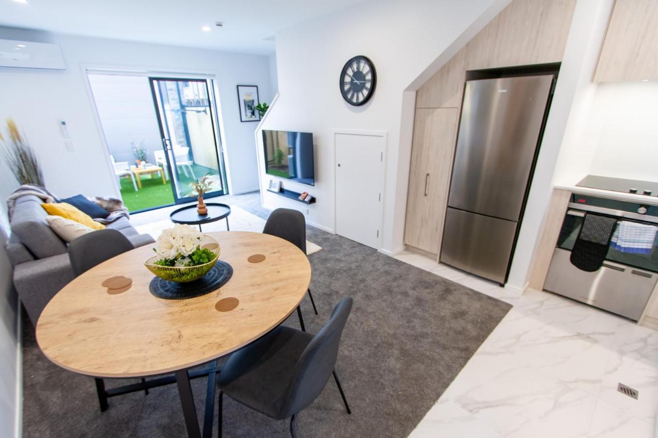 Glamorous 2 Bed Cbd Townhouse W/King Bed Christchurch Esterno foto