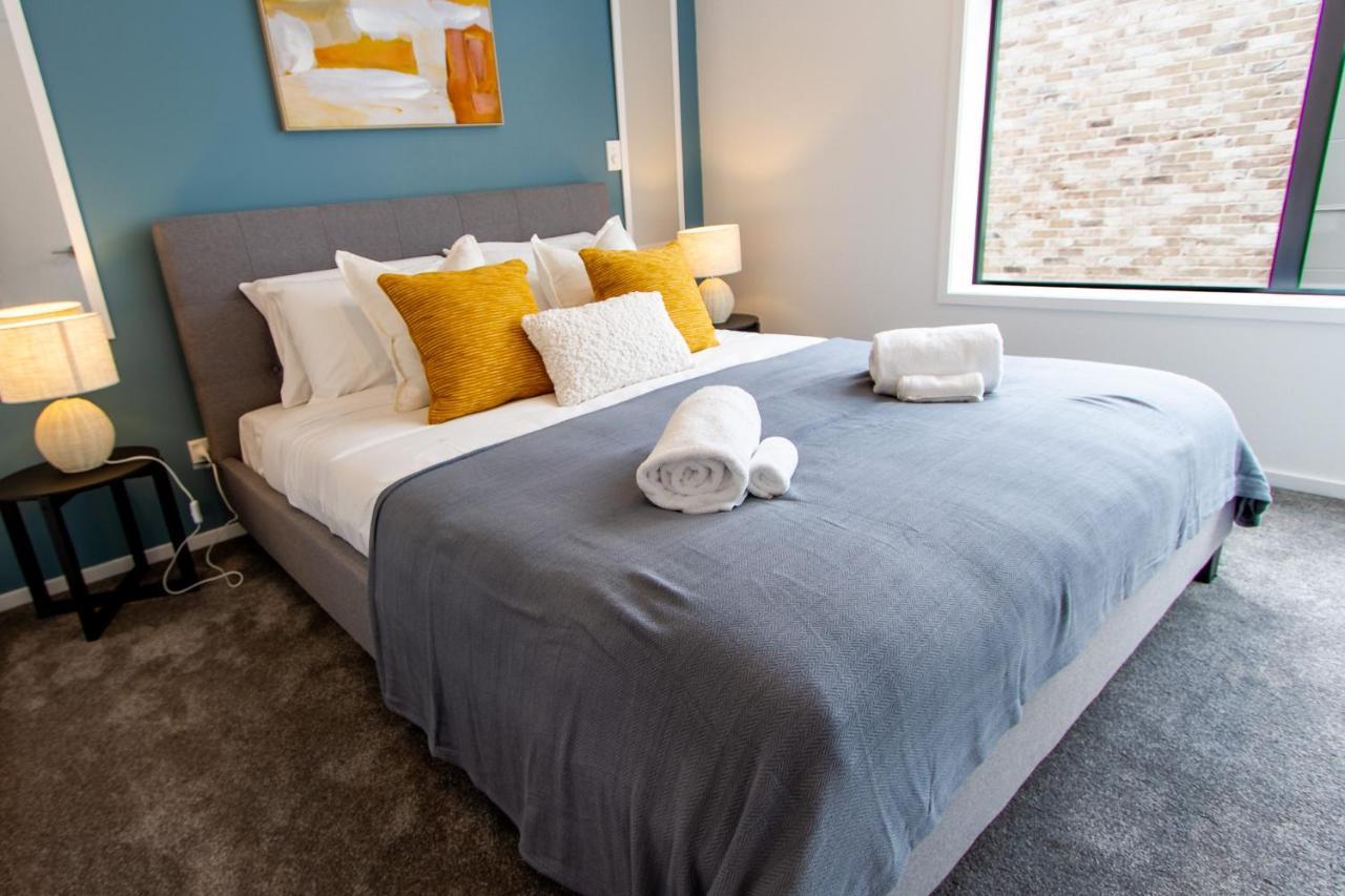 Glamorous 2 Bed Cbd Townhouse W/King Bed Christchurch Esterno foto