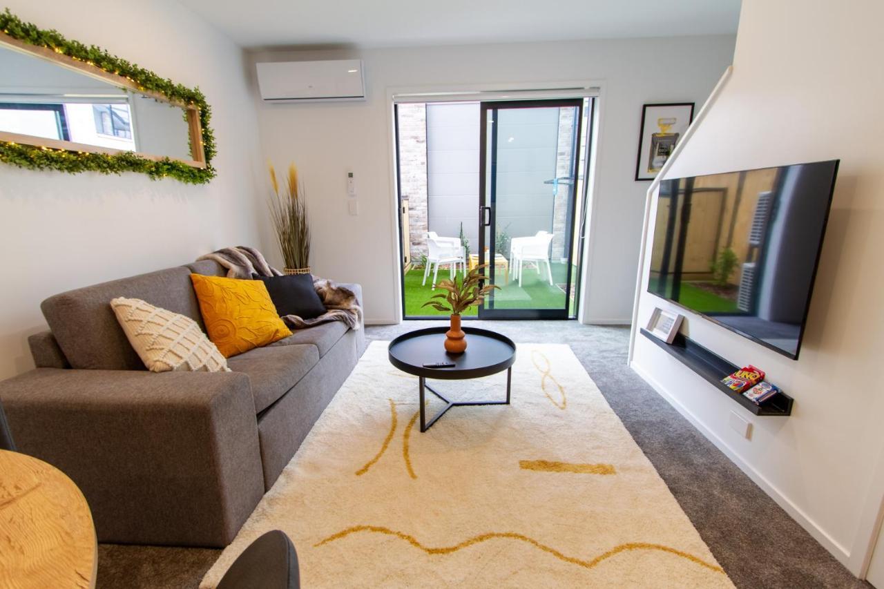 Glamorous 2 Bed Cbd Townhouse W/King Bed Christchurch Esterno foto