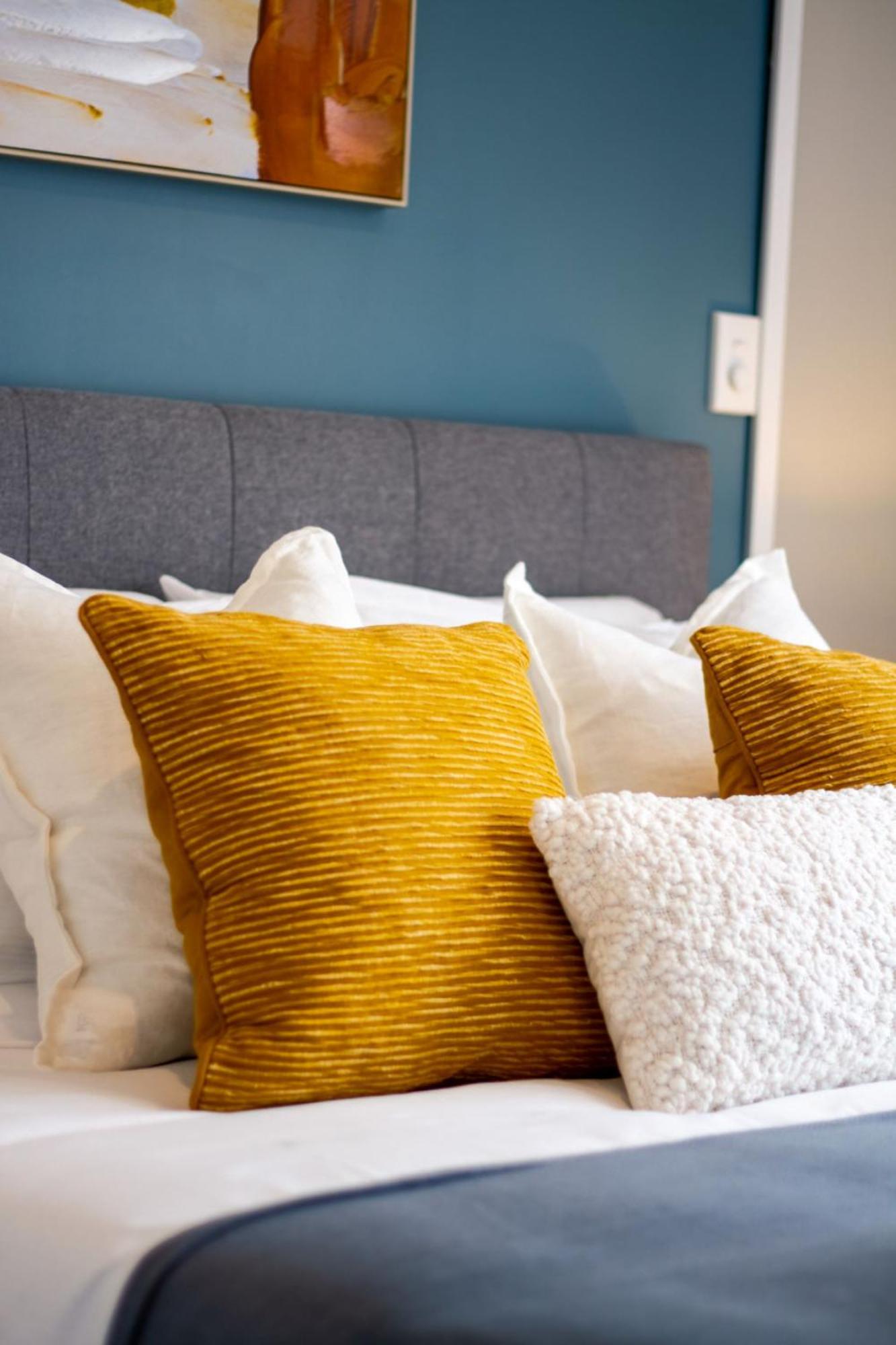 Glamorous 2 Bed Cbd Townhouse W/King Bed Christchurch Esterno foto